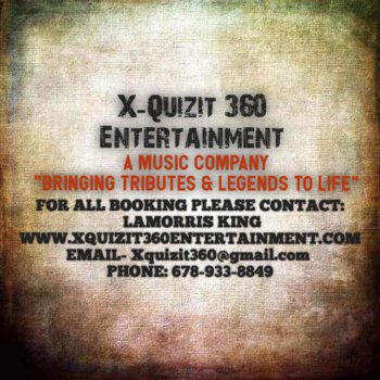 Discover X-Quizit 360 Entertainment, all styles from classics to pop booking agency in Atlanta, GA, USA. Rate, follow, send a message and read about X-Quizit 360 Entertainment on LiveTrigger.