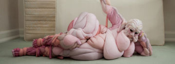 With her fabric manipulations and her stunning, living textile sculptures in pastel colors, British artist Daisy Collingridge explores the human...